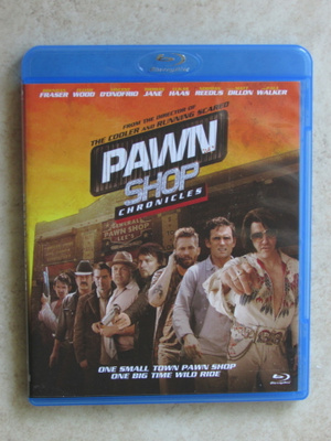Pawn Shop Chronicles, blu-ray. Paul Walker