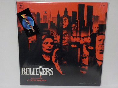 J. PETER ROBINSON - THE BELIEVERS M-/M- SOUNDTRACK LP OST