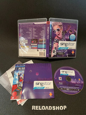 SingStar + SingStore Vol 2 PS3 - CiB