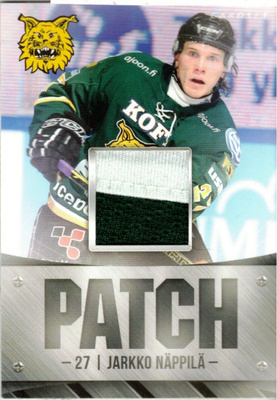 2015-16 Cardset  JARKKO NÄPPILÄ Ilves Patch