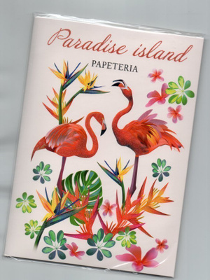 °°FLAMINGOT & TROPIIKKI°°...KIRJEPAPERIT & KUORET -SETTI