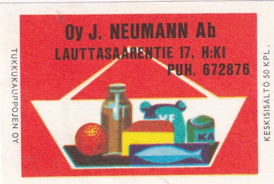Helsinki, Oy J. Neumann Ab  7/6