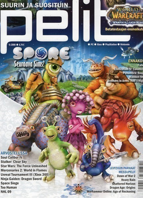Pelit n:o 9 2008 Suurin ja suosituin. Syvälle pimeyteen.