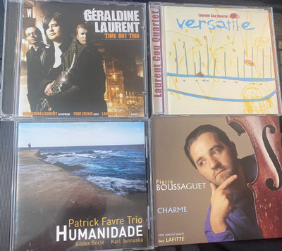 Modernia ranskalaista jazzia x 4cd