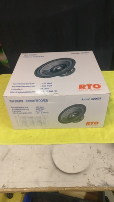 Kaiutielementti RTO WR-300P/8 12"