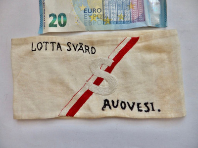 VANHA Hihanauha Lotta Svärd Ruovesi