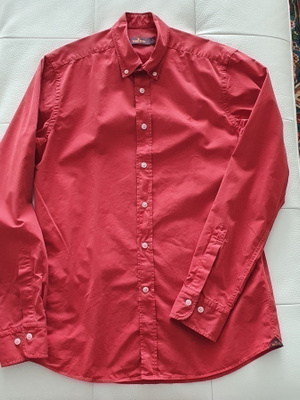 Morris kauluspaita punainen UUSI - Koko: S 37/38