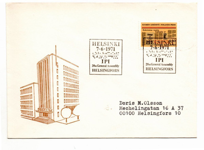 Helsinki: IPI (erikoisleima 7.6.1971)