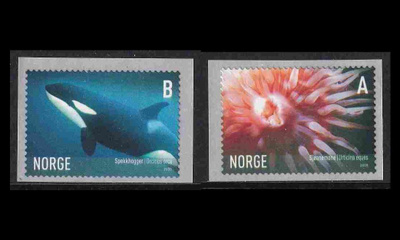 Norja 1544-5_I ** Merieliöitä rullamerkit (2005)