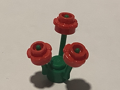 Lego kukkavarsi ja kukat