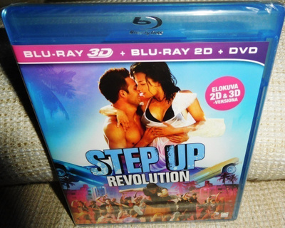 Step Up Revolution 3D (muoveissa) 3D Blu-ray + Blu-ray + DVD