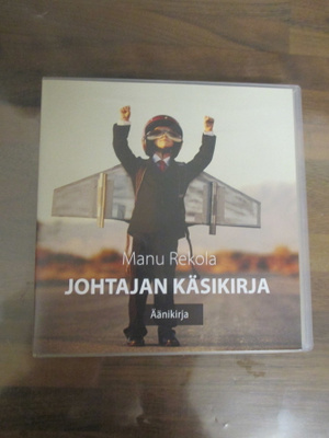 MANU REKOLA Johtajan käsikirja ÄÄNIKIRJA 5CD (2014)