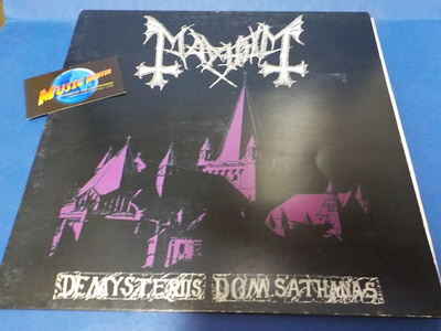 MAYHEM - DE MYSTERIIS DOM SATHANAS 1ST NORWAY PRESS LP