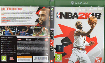 Nba 2K18	(61 325)	k			XBOXONE