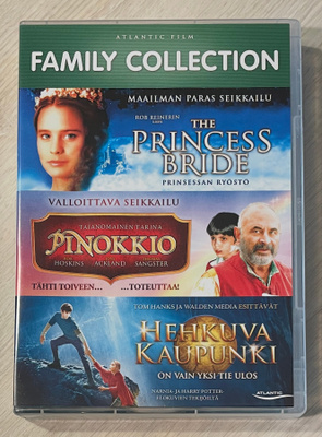 Prinsessan ryöstö / Pinokkio / Hehkuva kaupunki (3DVD)