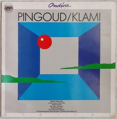 ERNEST PINGOUD • UUNO KLAMI – Ondine LP 1986 - ODE-705 DMM