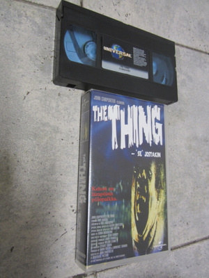 The thing -Se jokin -  vhs (pikkukoppainen )