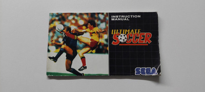 Mega Drive Ultimate Soccer Manuaali