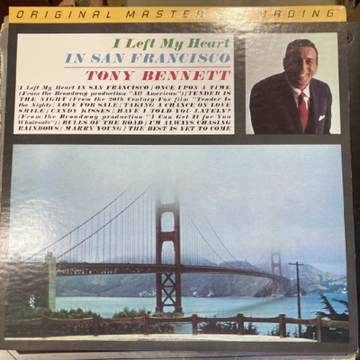 Tony Bennett - I Left My Heart In San Francisco (US/2011) LP