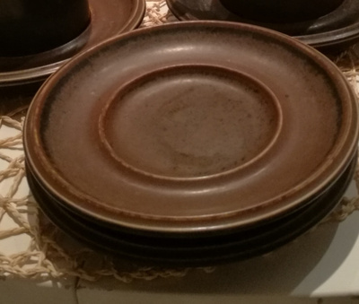 Arabian ruska lautaset 4kpl