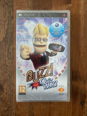 Buzz Quiz World PSP *UUSI*
