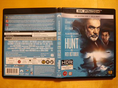 The Hunt for Red October 4K Ultra HD + Blu-ray
