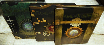 Game of Thrones kausi 1-3 * STEELBOOK * [15x Blu-ray]