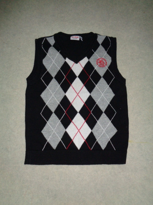 KappAhl puuvillainen neuleliivi 110/116