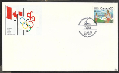 Postiläh. - Kanada Olympia (Mic. 631) 17.7.1976