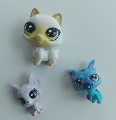 Littles Petshop kissat ja koira