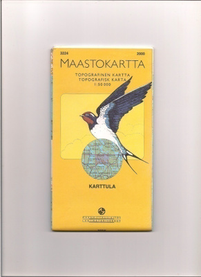 Maastokartta 1:50 000 Karttula