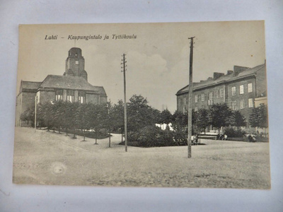 VANHA Postikortti Lahti 1926