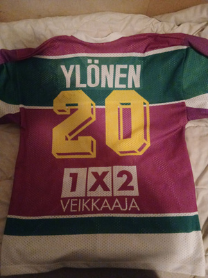 Juha Ylösen jokerit pelipaita 90 luvulta