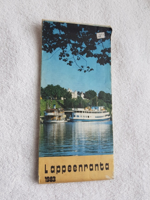Lappeenranta 1983 kartta 1:15000