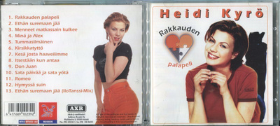HEIDI KYRÖ . CD-LEVY . RAKKAUDEN PALAPELI
