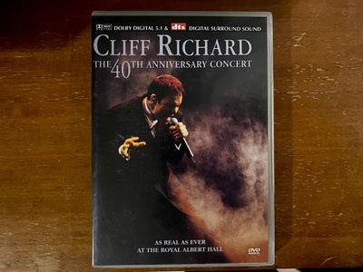 Cliff Richard 40th anniversary concert DVD