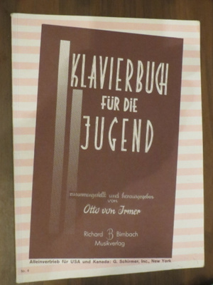 Otto von Irmer: Klavierbuch für die Jugend