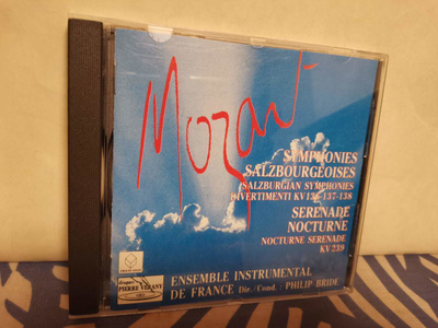 Mozart:Symphonies Salzbourgeoises etc.-Philip Bride CD