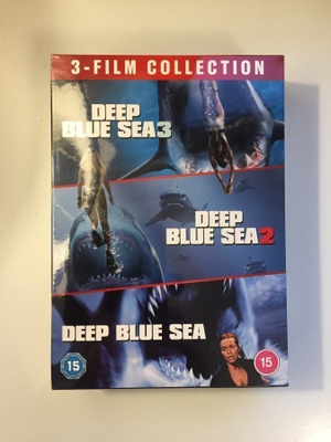 Deep Blue Sea -trilogia (3DVD) *UUSI*