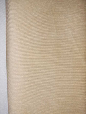 Beige vakosametti puuvillakangas 430 x145cm