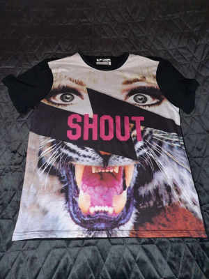 Shout t-paita koko L