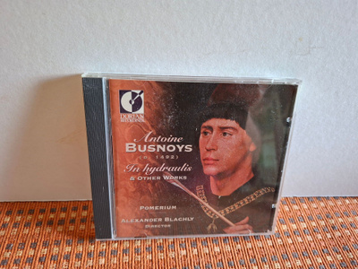Antoine Busnoys:In Hydraulis & Other Works-A.Blachly CD