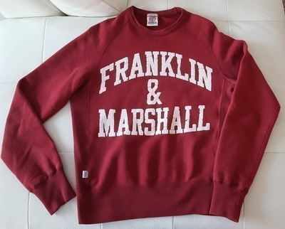 Franklin Marshall punainen collegepaita - Koko: S