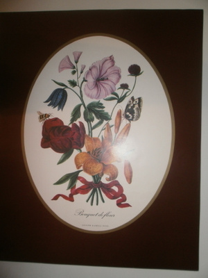Joseph Karell Pinx painokuva Bouquet de Fleur