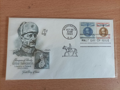 Mannerheim 4c 8c 1960