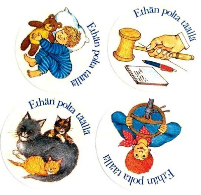 Ethän polta täällä tarrat