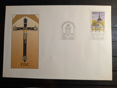 ÅLAND EPK FDC 5/1994: Sundin kirkko