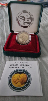 Belgia 2005 2€ Proof Talousliitto
