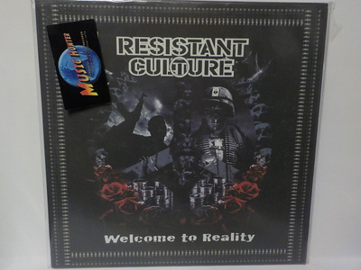 RESISTANT CULTURE - WELCOME TO REALITY M-/M- LP