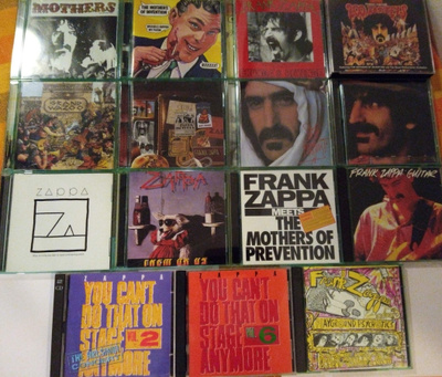 Frank Zappa levykokoelma